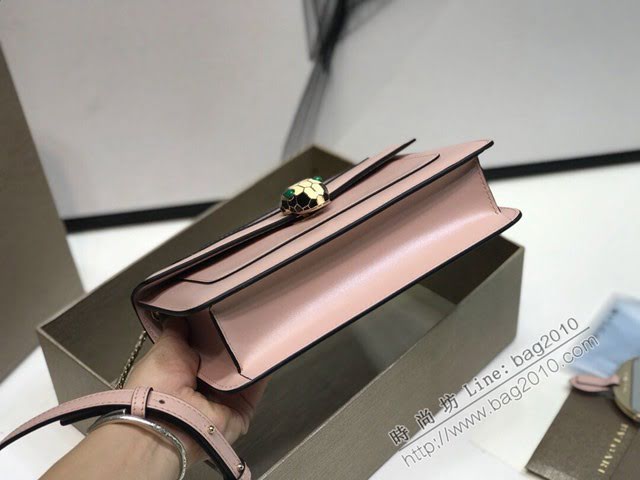 Bvlgari女包 寶格麗爆款單層蛇頭包 B39174 寶格麗鏈條單肩斜挎包  fyd1436